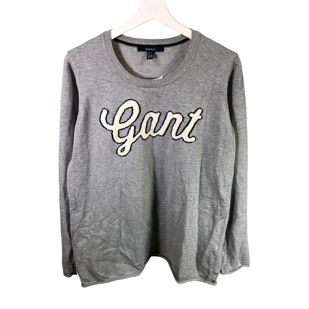 Gant Gray Logo Sweatshirt